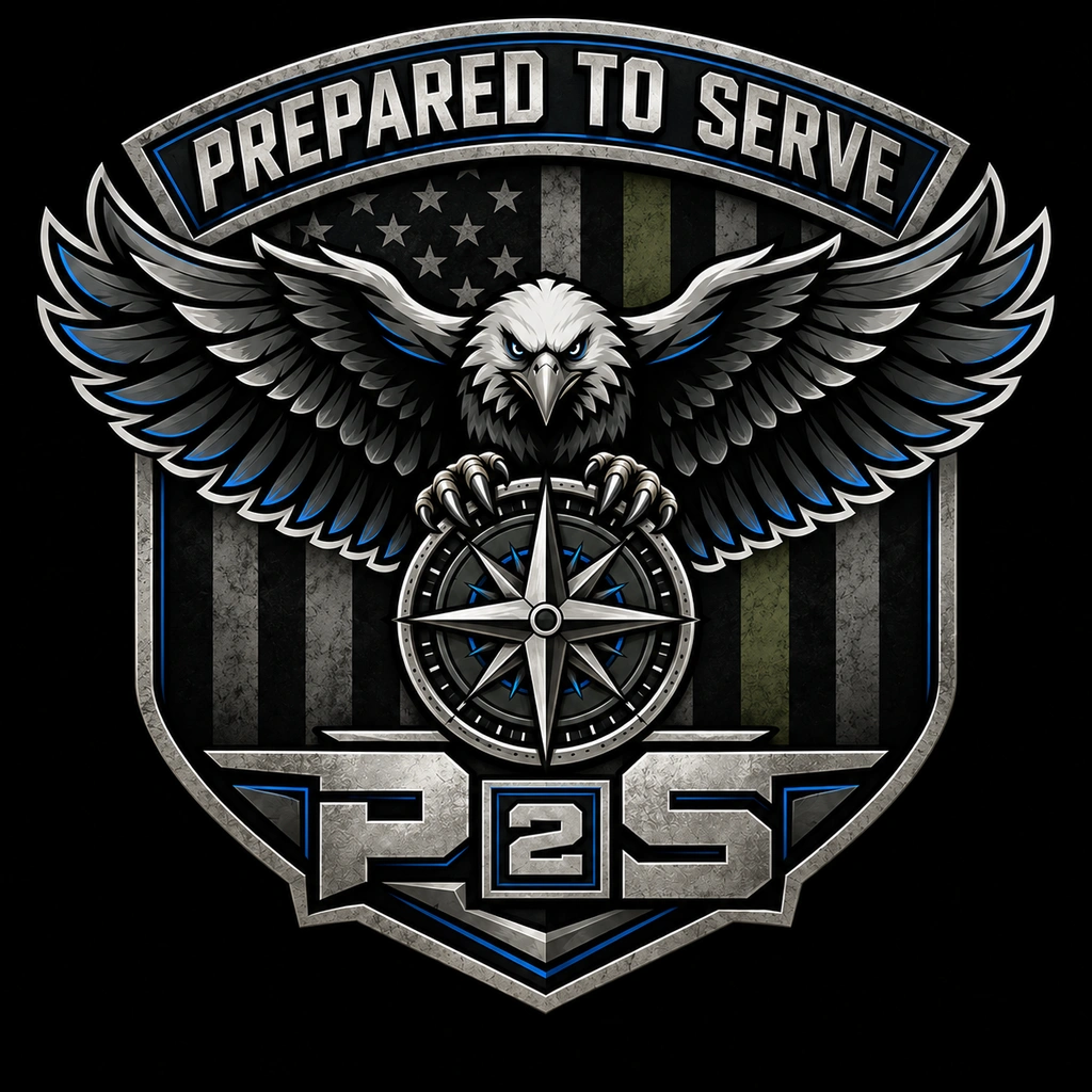 Prepared to Serve emblem